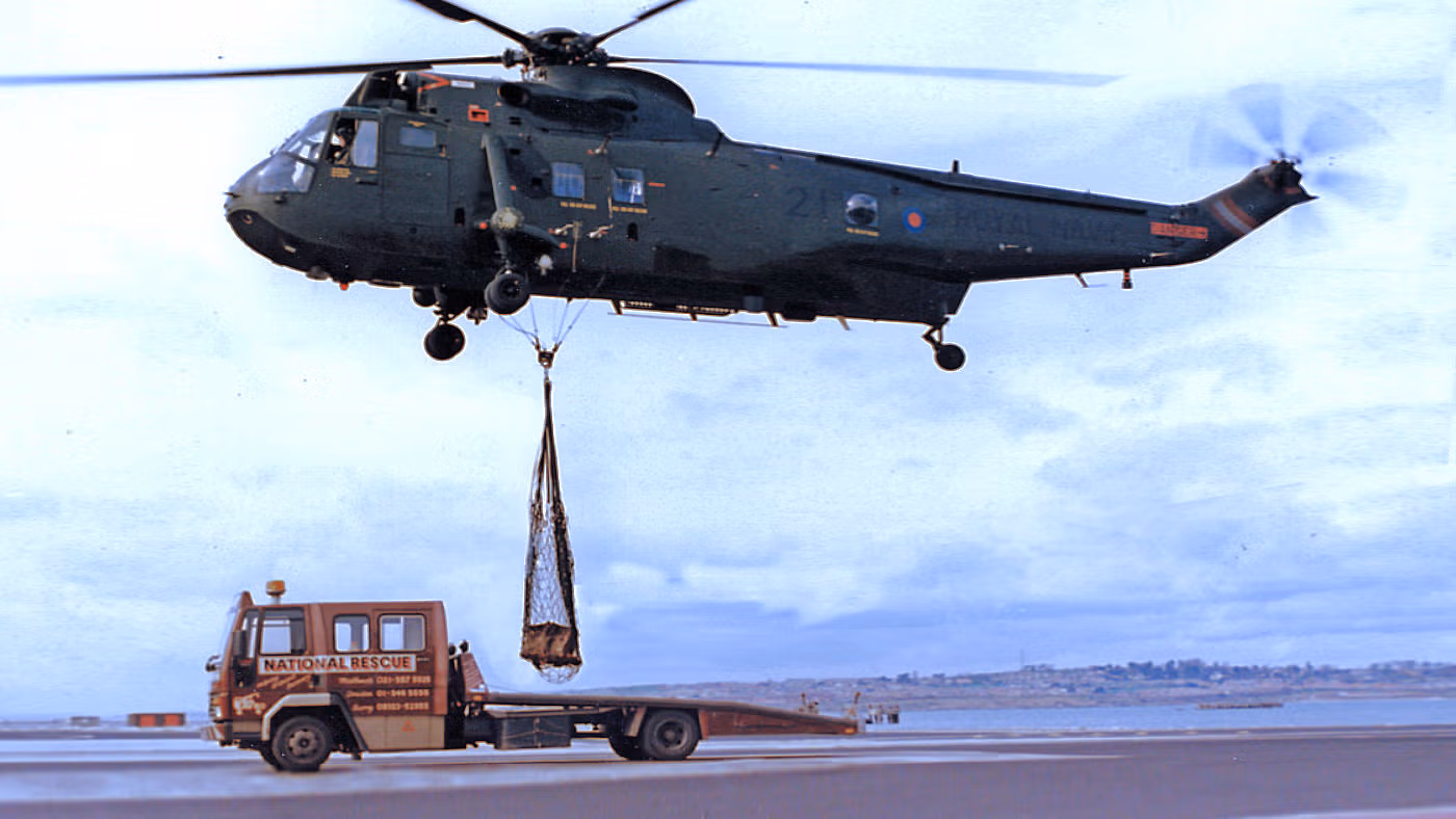 Recovering Planes, Bombs and Equipment for Brooklands Museum 