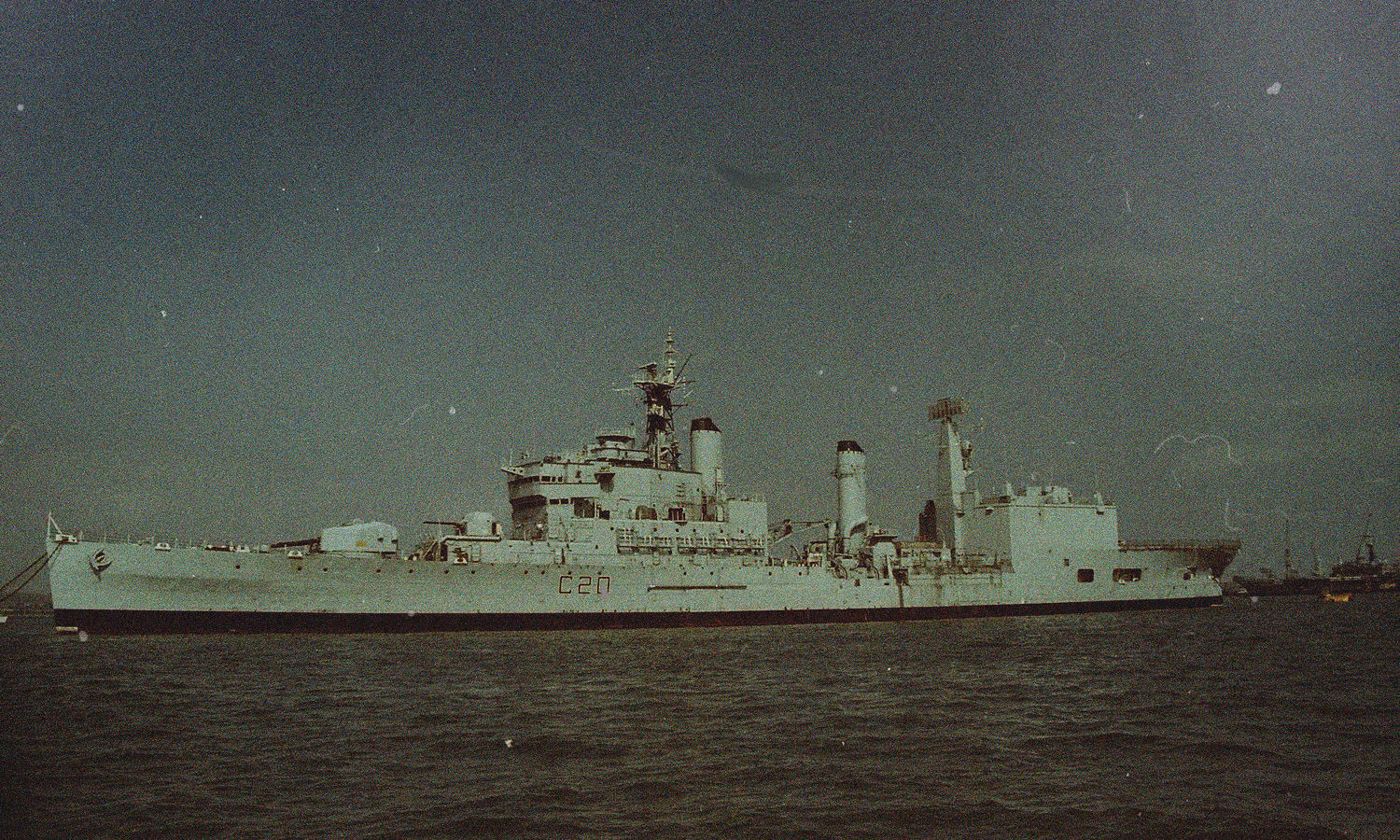 Cruiser HMS Tiger before editing and correct 