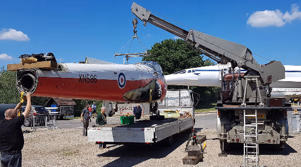 Video Aircraft Recovery with AEC Militant Milly