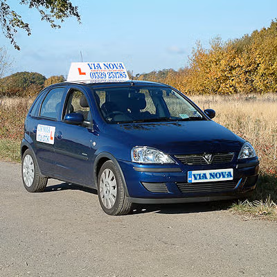 Driving School Promotional web page