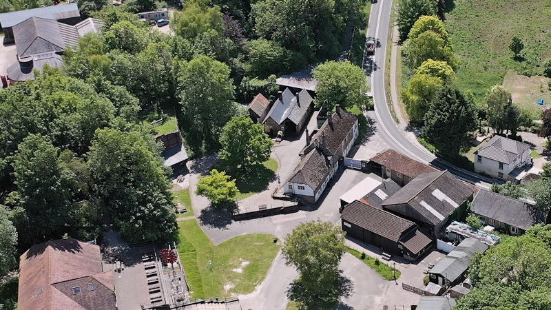 Amberley Museum industrial heritage 360 panorama gallery