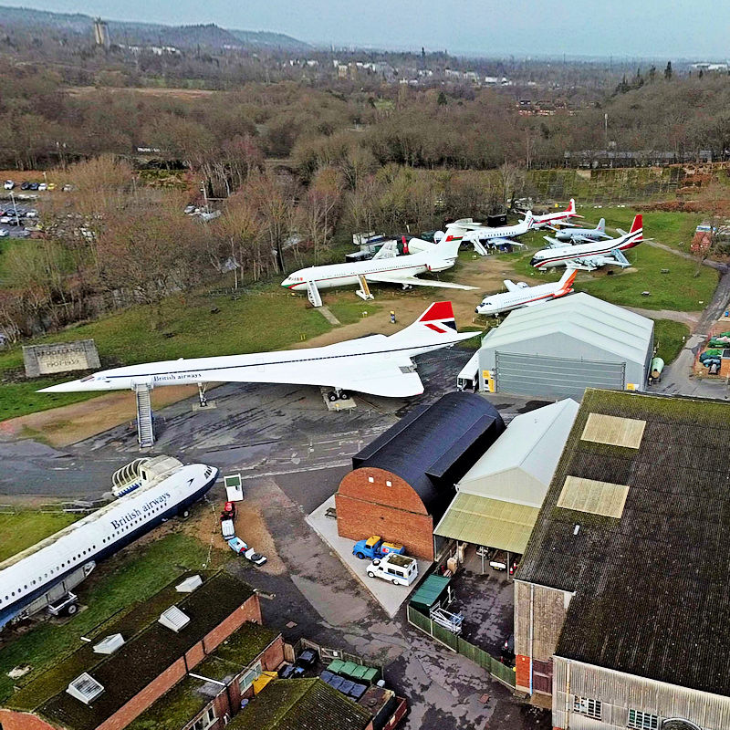360 degree images of some of Brooklands Aircraft