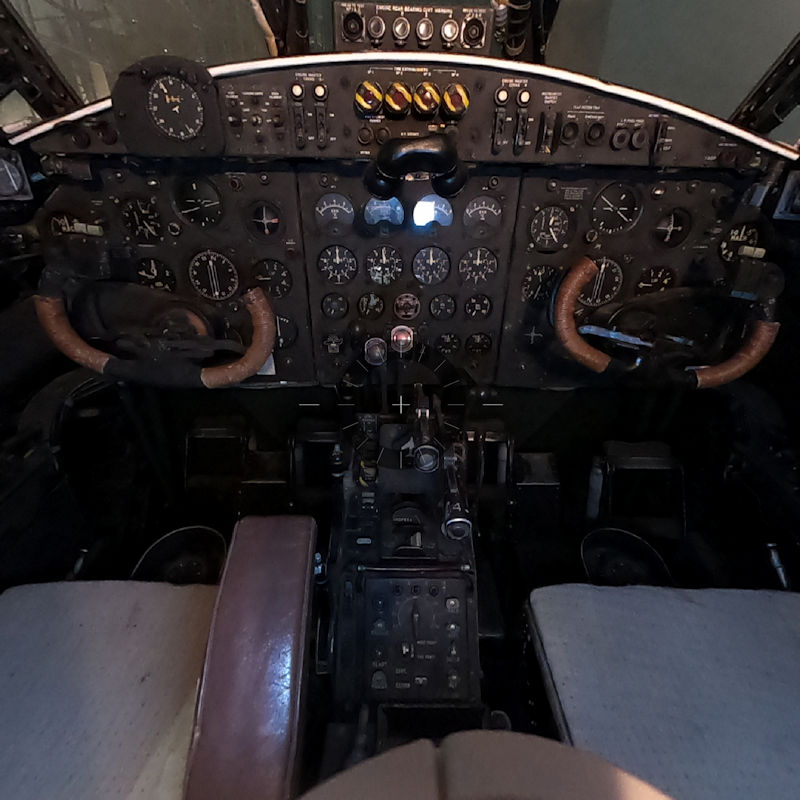 360 degree images from inside some famous Brooklands Aircraft